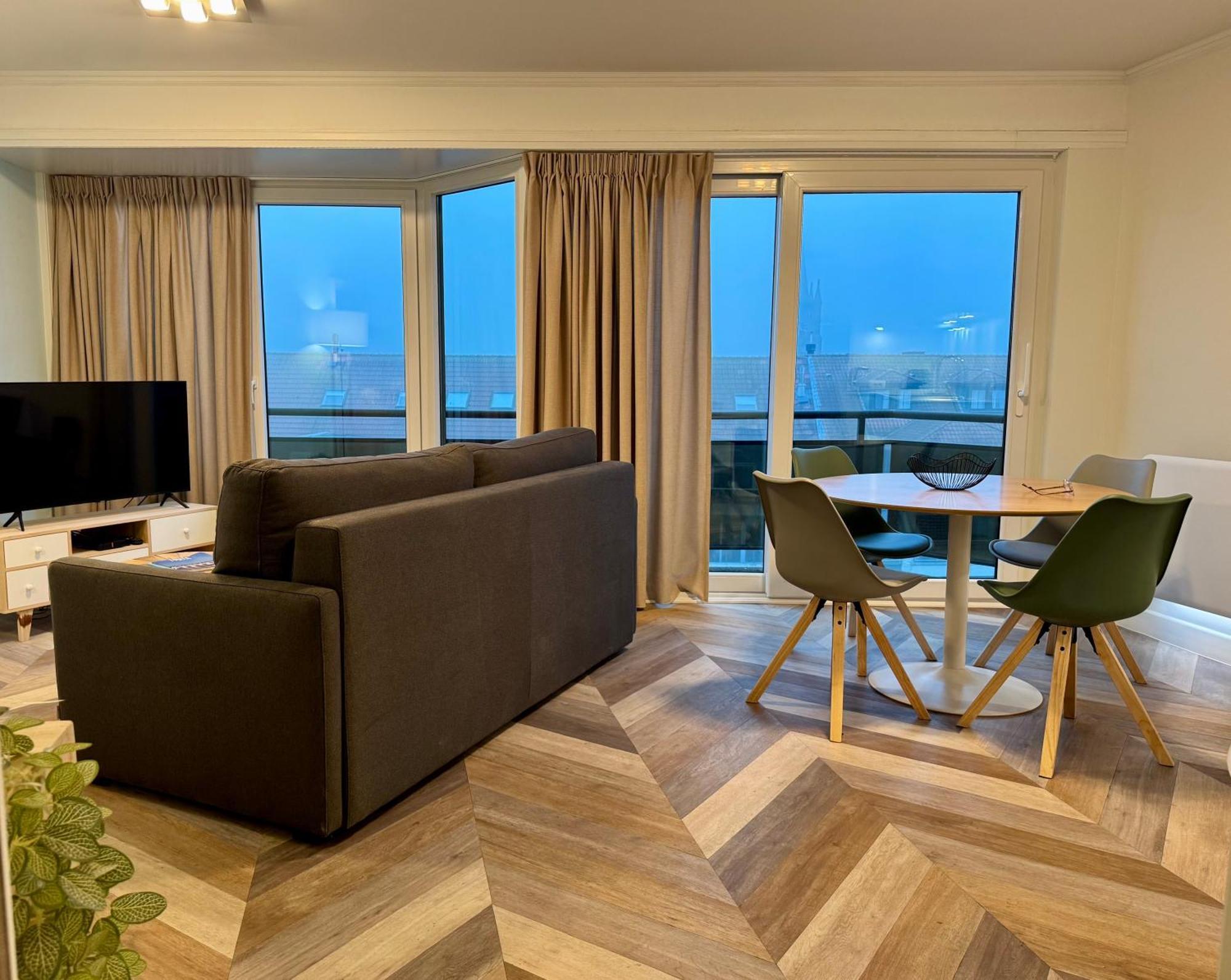 Cozy Panorama Flat By The Beach Knokke-Heist Luaran gambar